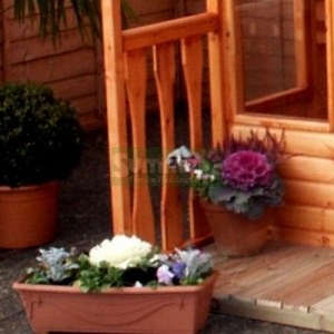 Optional 2ft deep verandah