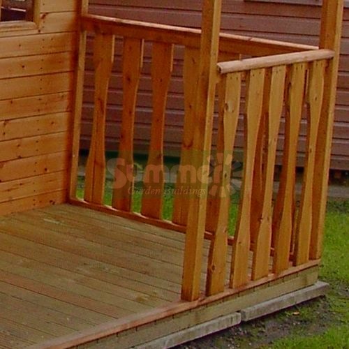 SUMMERHOUSES xx - Optional 4ft deep verandah