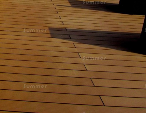 SUMMERHOUSES xx - WPC decking kits - brown