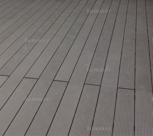 GARAGES AND CARPORTS xx - WPC decking kits - grey
