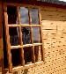 LOG CABINS - Side windows