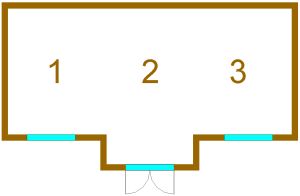 Floor plan and sizes