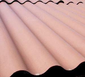 Cement fibre roof sheets