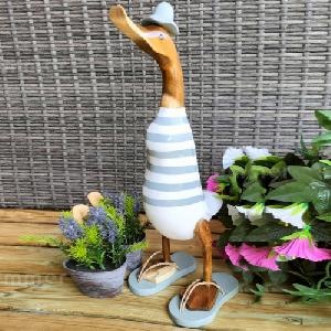 Decorative wooden ducks