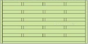 Elevation drawing 6x3