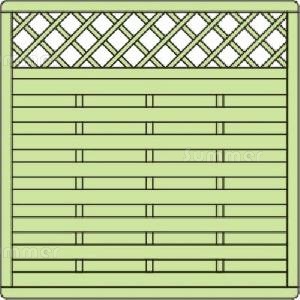 Elevation drawing 6x6