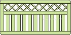 FENCING xx - Elevation drawing