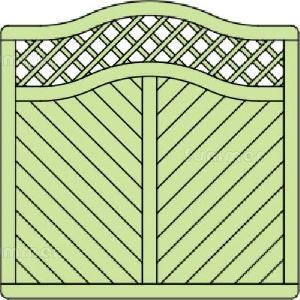 Elevation drawing 6x6