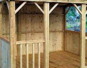 GAZEBOS xx - Design Options - boarded walls