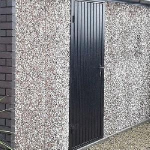 Options - colour finish personnel door