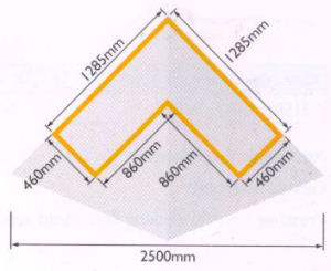 GARDEN FURNITURE xx - Floor plan and sizes