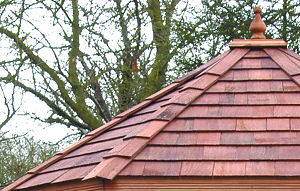 GAZEBOS xx - Cedar shingle roof