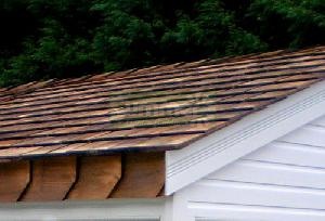 SHEDS xx - Cedar shingle roof