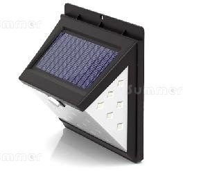 Solar powered outside lights with motion sensors - no running costs