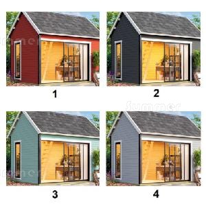 LOG CABINS xx - Factory finish - Main colour