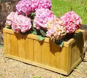 Wooden planters