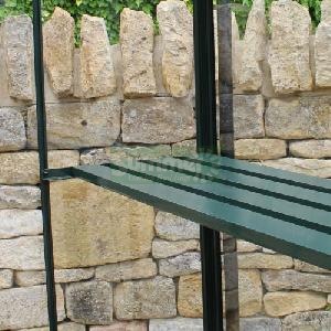 Integral aluminium staging