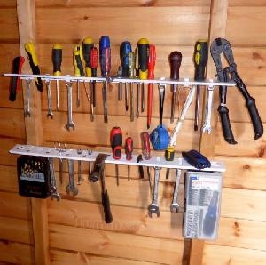 SUMMERHOUSES xx - Steel tool racks