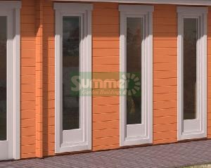 LOG CABINS xx - Additional windows