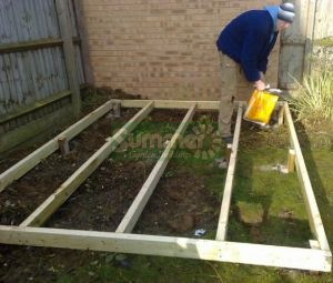 Pressure Treated Timber Bases - Supplied and Built