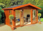 Apex Summerhouse 51 - Low Level Glazing, Double Glazed Apex Summerhouse 51 - Low Level Glazing, Double Glazed