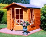 Georgian Apex Summerhouse 080 - Shiplap, FSC® Certified