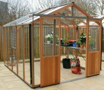 Cedar Greenhouse 323 - Aluminium Hybrid