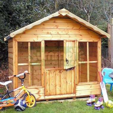 Childrens Playhouse 96 - Shiplap, All T and G Childrens Playhouse 96 - Shiplap, All T and G