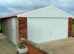 Spar Apex Double Concrete Garage 516 - PVCu Windows and Fascias Spar Apex Double Concrete Garage 516 - PVCu Windows and Fascias