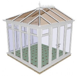 Edwardian Conservatory 65 - PVCu, Fully Glazed Edwardian Conservatory 65 - PVCu, Fully Glazed