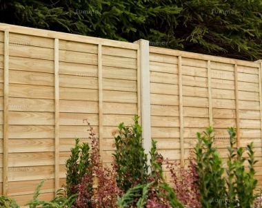 Fence Panel 312 - Straight Lap, Extra Framing, Pressure Treated