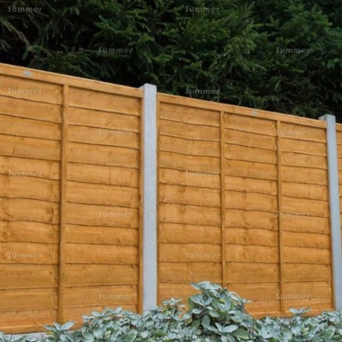 Fence Panel 317 - Rustic Waney Edge