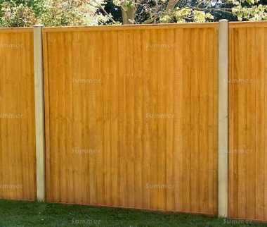 Fence Panel 322 - Closeboard, 8mm Vertical Sawn Boards