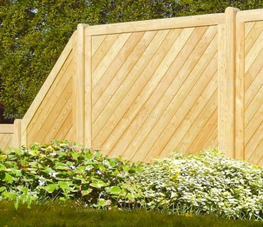 Fence Panel 531 - Stepped Height, Planed, 18mm T and G, 4x2 Frame Fence Panel 531 - Stepped Height, Planed, 18mm T and G, 4x2 Frame