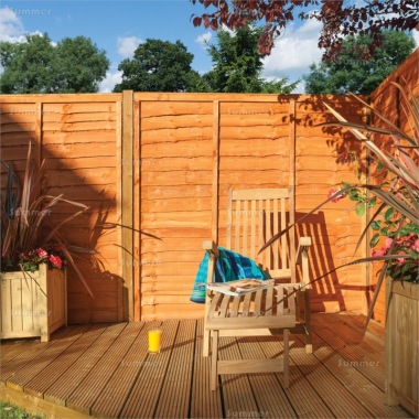Fence Panel 201 - Rustic Waney Edge, FSC® Certified