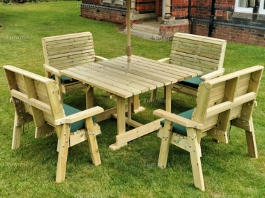 8 Seater Dining Set 661 - Benches, Table