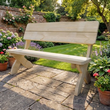 3 Seater Bench 213 - Fully Assembled, Pressure Treated 3 Seater Bench 213 - Fully Assembled, Pressure Treated