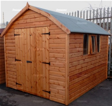 Shiplap Barn Style Apex Shed 196 - All T and G, Fitted Free