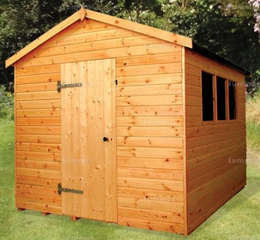 Shiplap Apex Shed 155 - Extra Tall Workshop, Thicker Boards