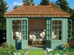 Hipped Summerhouse 512 - Georgian Glazing