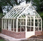 Dwarf Wall Victorian Greenhouse 671 - Aluminium, Box Section Dwarf Wall Victorian Greenhouse 671 - Aluminium, Box Section