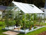 Aluminium Greenhouse 151 - Silver Aluminium Greenhouse 151 - Silver
