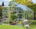 Aluminium Greenhouse 159 - Low Threshold Aluminium Greenhouse 159 - Low Threshold