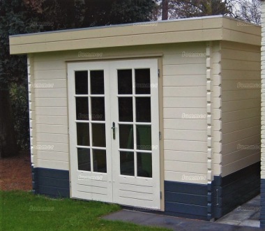 Double Glazed Log Cabin 598 - Georgian, EPDM Roof Double Glazed Log Cabin 598 - Georgian, EPDM Roof