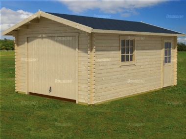 Wooden Log Garage 403 Wooden Log Garage 403