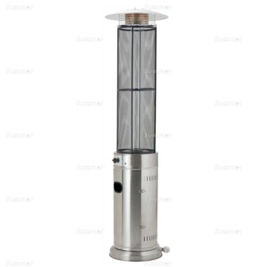 Patio Heater 156 - Propane Gas, 15 kW, Hose and Regulator