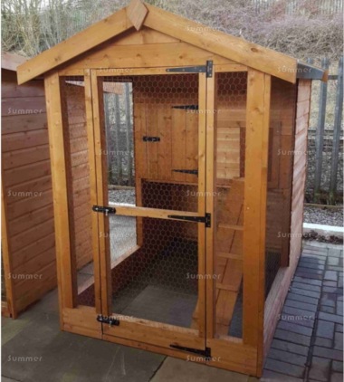 Apex Roof Hen House 155 - Shiplap Apex Roof Hen House 155 - Shiplap