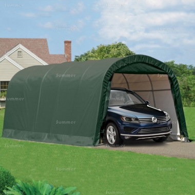 Portable Garage 231 - Steel Frame, Triple Layer Cover