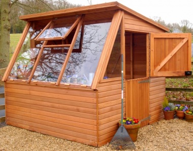 Potting Shed 97 - Shiplap, T and G Floor and Roof