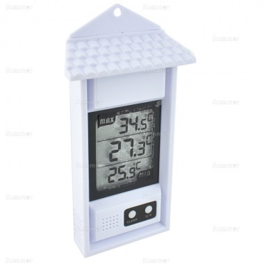 Thermometer 521, Digital Minimum-Maximum Greenhouse Thermometer